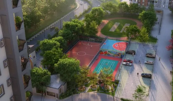 Purva Trivante landscape and amenity spaces